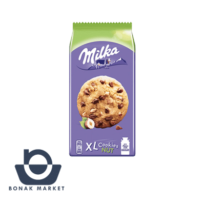 کوکی با تکه های فندق xl میلکا – milka