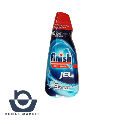 ژل ماشین ظرفشویی فینیش مدل 3x PARLAKLIK GUCU حجم 1000 میل