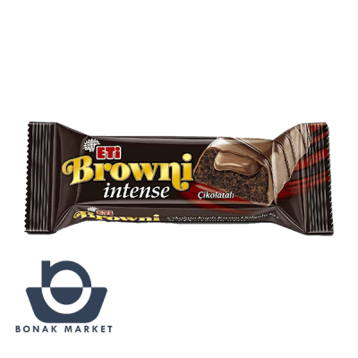 کیک برونی اینتنس 40 گرم تلخ بسته 16 عددی