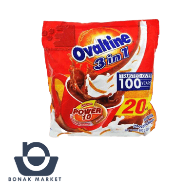 پودر شکلات 3در1 اوالتین - 30 گرم بسته 20 عددی