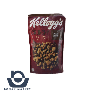 کورن فلکس کلاگز موسلی کرانچی شکلات و فندق  500 گرمی