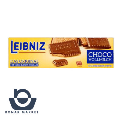 LEIBNIZ بیسکوئیت کره ای پتی بور  لایبنیز شیر شکلاتی