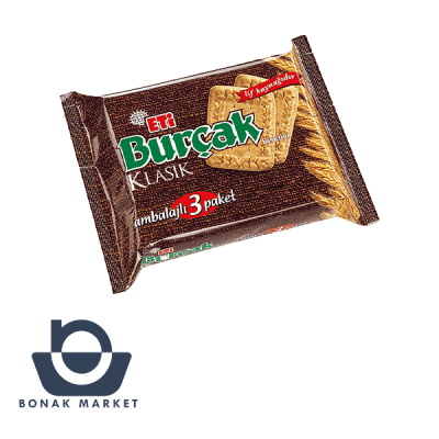 بیسکوئیت آرد گندم کامل اتی بورچاک eti burçak