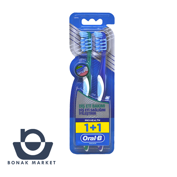 مسواک دوقلوی اورال بی Oral-B مدل Pro Health با برس متوسط