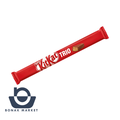 ویفر شکلاتی 87 گرمی کیت کت kitkat TRIO کم تاریخ