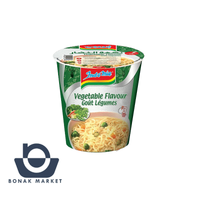 نودل لیوانی سبزیجات اندومی Vegetable وزن 60 گرم