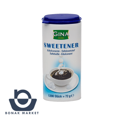 قرص قند رژیمی جینا GINA بسته 1200 عددی