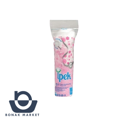 پد پاک کننده آرایش صورت ایپک مدل FLOWER بسته 70 عددی