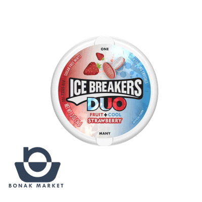 آبنبات توت فرنگی خنک (بدون شکر ) آیس بریکرز – ice breakers