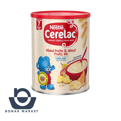 سرلاک نستله NESTLE با طعم میکس میوه و گندم 400 گرم