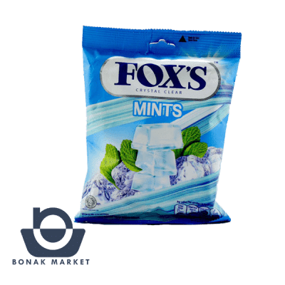 آبنبات پاکتی فاکس با طعم نعنا یخ FOXS