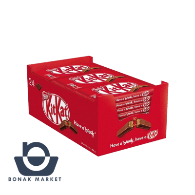 کیت کت چهارانگشتی بسته 24 عددی