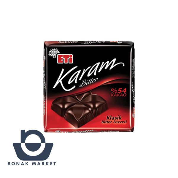 شکلات تابلت با مغز پسته اتی 60 گرم