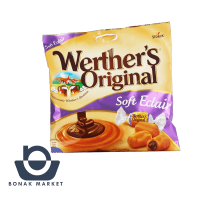 آبنبات با مغز شکلات کندی وردرز اورجینال (werther’s original) 180 گرمی