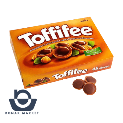 شکلات تافی 125 گرمی تافیفی Toffifee