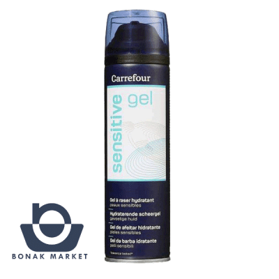 ژل اصلاح کارفور مدل Sensitive حجم 200 میلی لیتر