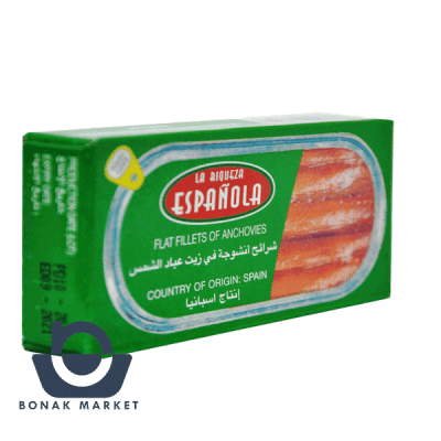 کنسرو ماهی آنچوی ( انچوی / آنچویز ) ۴۳ گرم اسپانولا - espanola‏
