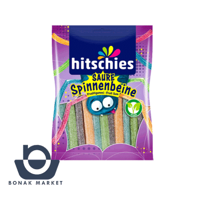 َپاستیل نواری شکری میکس 125 گرمی HITSCHIES