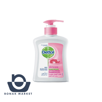 مایع دستشویی آنتی باکتریال Dettol Skincare دتول اسکین کرحجم 200 میلی لیتر