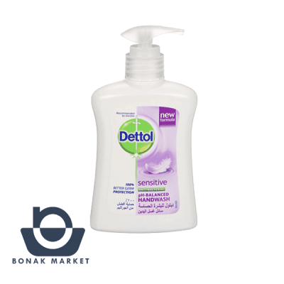 مایع دستشویی آنتی باکتریال دتول سنسیتیو Dettol Sensitive حجم 200 میلی لیتر