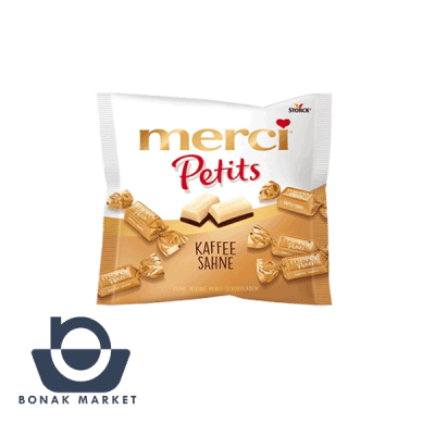شکلات مرسی Petits حاوی مغز قهوه و خامه 125 گرم