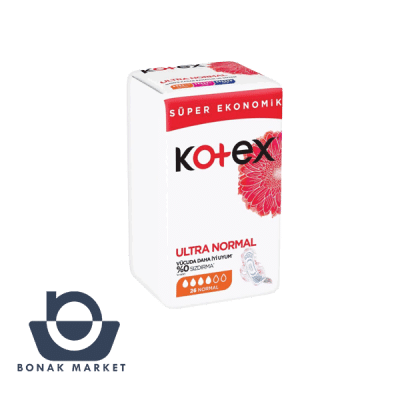 نوار بهداشتی کوتکس نرمال مدل ULTRA تعداد 24 عدد