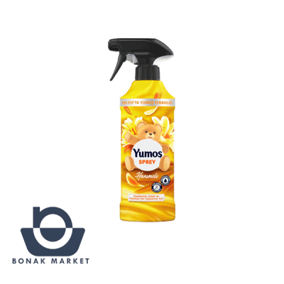 اسپری یوموش زرد با رایحه گل یاس حجم 450 میل