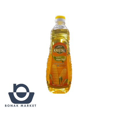 روغن ذرت تصفیه شده کریستال حجم 1000 میلی لیتر
