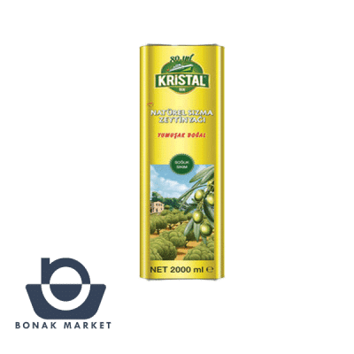 روغن زیتون کریستال 2 لیتری تصفیه شده