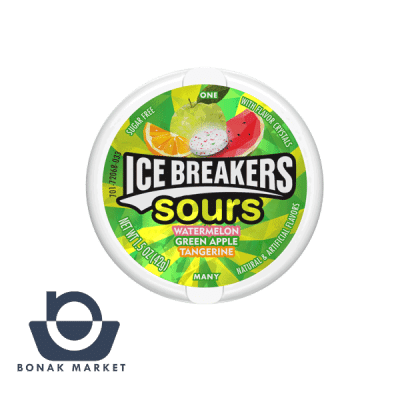 آبنبات چند میوه (بدون شکر ) آیس بریکرز – ice breakers