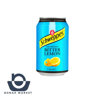نوشیدنی تونیک شوئپس (schweppes) 330 میلی لیتر 24 عددی لیمو شیرین