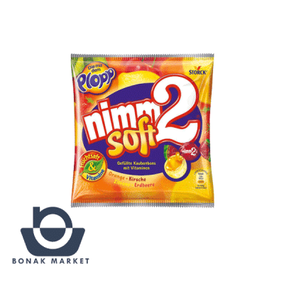 تافی میوه ای زرد مدل سافت ویتامینه nimm2