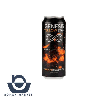 نوشیدنی انرژی زا Yellow Star جنسیس 450 میل GENESIS