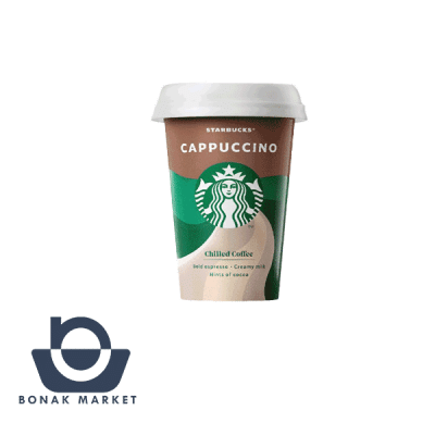 نوشیدنی لیوانی قهوه کاپوچینو استارباکس – starbucks