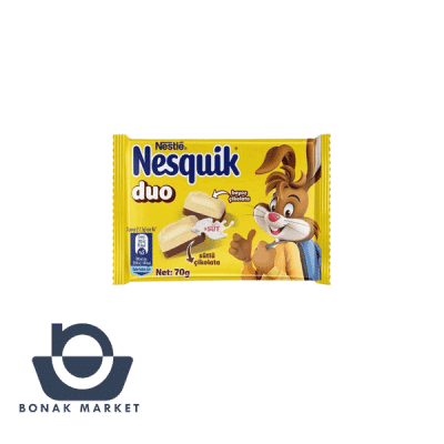 شکلات نسکوئیک دو رنگ 70 گرم 6 عددی