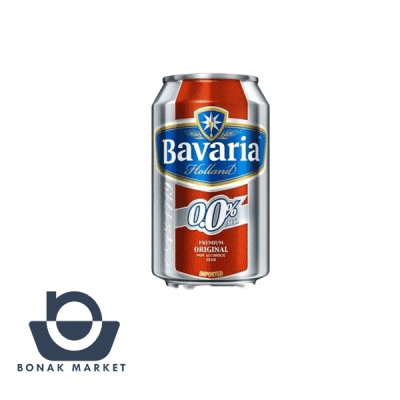 آبجو بدون الکل کلاسیک باواریا ۳۳۰ میلی لیتر bavaria 24 عددی