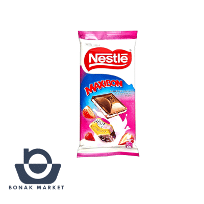 شکلات تابلت نستله با طعم ساندویچ توت فرنگی -82 گرم