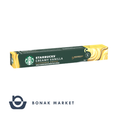 کپسول قهوه استارباکس مدل Creamy Vanilla Flavoured Coffee