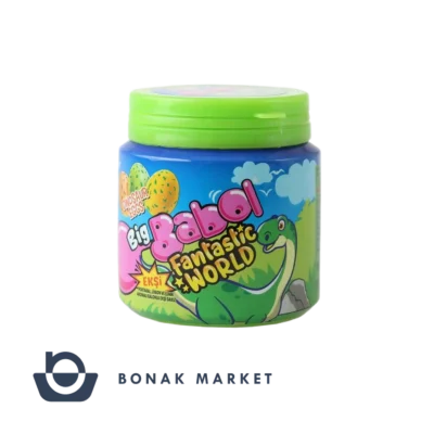 آدامس بیگ بابل بشکه ای تخم دایناسور big babol fantastic world dinosaur eggs