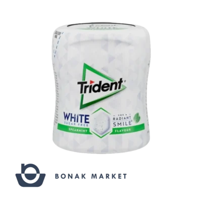 آدامس قوطی تریدنت وایت سفیدکننده دندان (White – Radiant Smile)