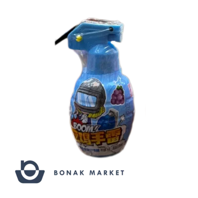 اسپری آبنبات ترش نارنجکی با طعم بلوبری BOOM