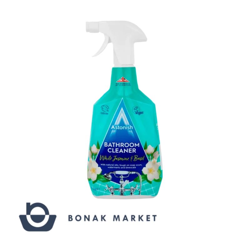 اسپری رسوب زدا و براق کننده شیر آلات استونیش Astonish حجم 750 میل